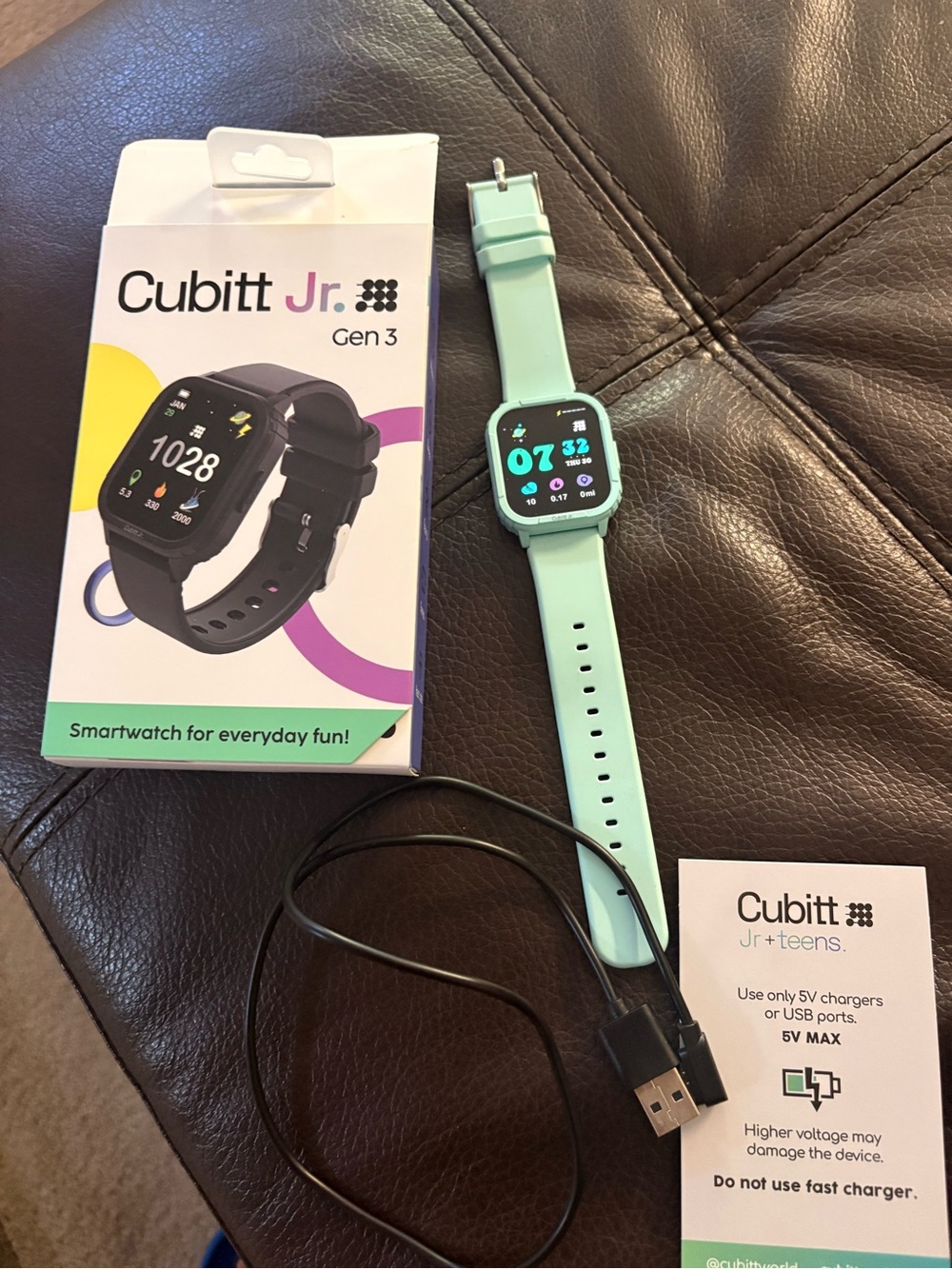 Jr. Gen 3 Mint Green Kids Smartwatch